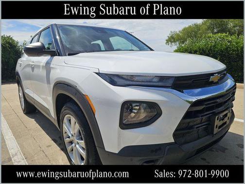 Summit White 2021 Chevrolet Trailblazer LS