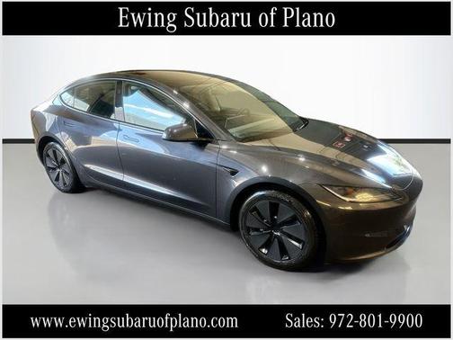 Stealth Grey 2024 Tesla Model 3 Long Range