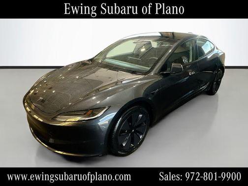 Stealth Grey 2024 Tesla Model 3 Long Range