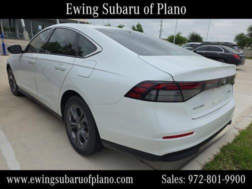 Platinum White Pearl 2024 Honda Accord EX