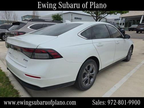 Platinum White Pearl 2024 Honda Accord EX