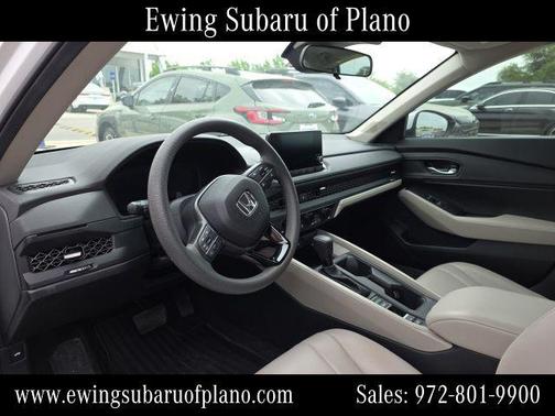 Platinum White Pearl 2024 Honda Accord EX