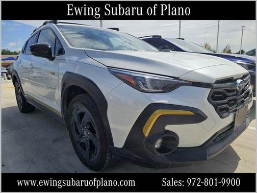 Crystal White Pearl 2024 Subaru Crosstrek Sport