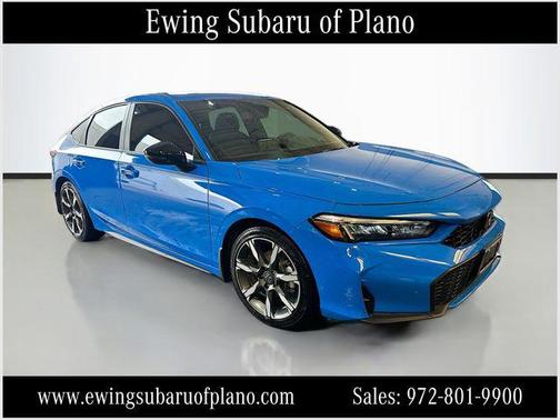 Boost Blue Pearl 2026 Honda Civic Hybrid Sport Touring