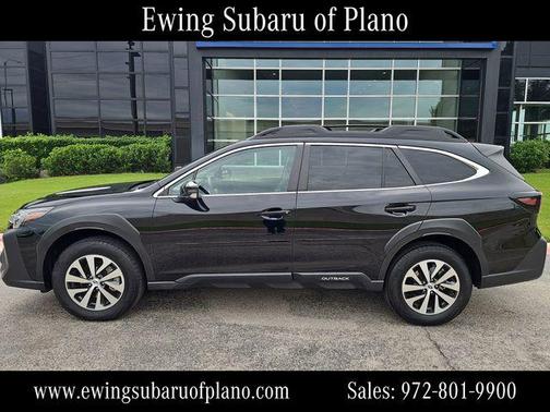 Crystal Black Silica 2024 Subaru Outback Premium
