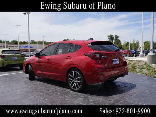 Pure Red 2026 Subaru Impreza Sport
