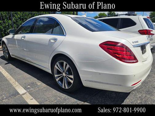 Polar White 2016 Mercedes-Benz S-Class S 550