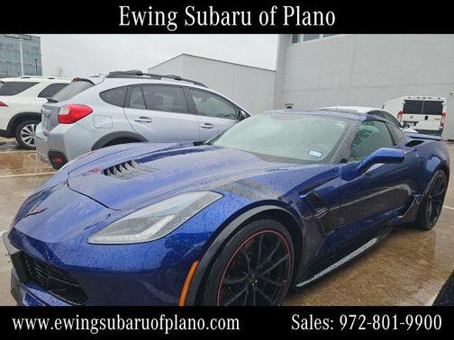 Admiral Blue Metallic 2017 Chevrolet Corvette Grand Sport