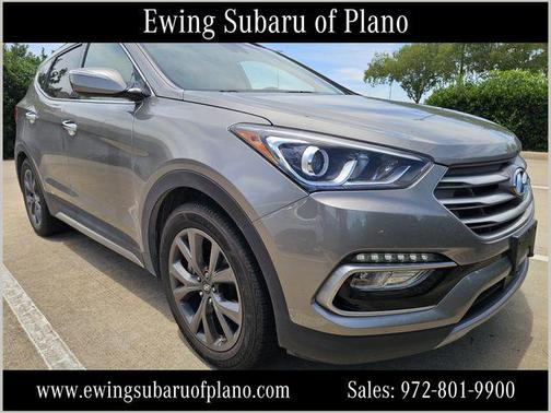 Mineral Gray 2017 Hyundai Santa Fe Sport 2.0L Turbo Ultimate