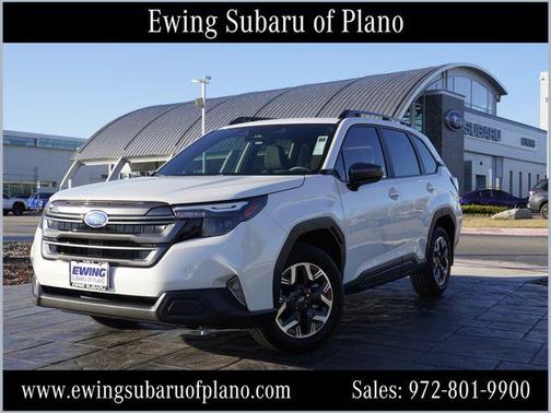 Crystal White Pearl 2026 Subaru Forester Premium
