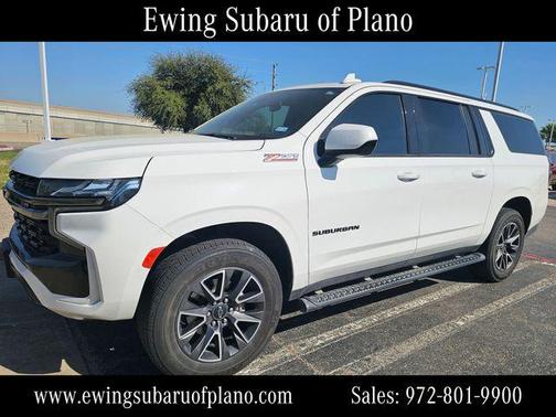 Summit White 2021 Chevrolet Suburban 4WD Z71