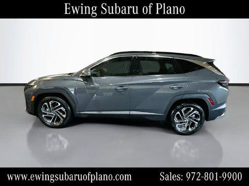Ecotronic Gray 2025 Hyundai TUCSON Limited