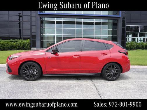 Pure Red 2025 Subaru Impreza RS