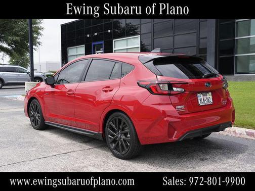 Pure Red 2025 Subaru Impreza RS