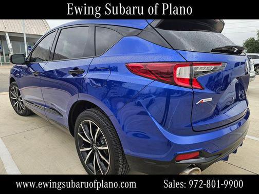 Apex Blue Pearl 2025 Acura RDX A-Spec Advance Package