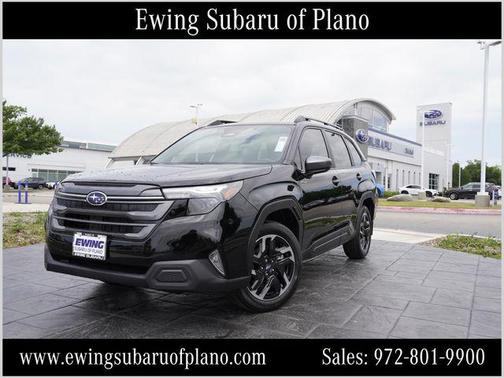 Crystal Black Silica 2026 Subaru Forester Hybrid Premium