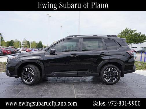 Crystal Black Silica 2026 Subaru Forester Hybrid Premium