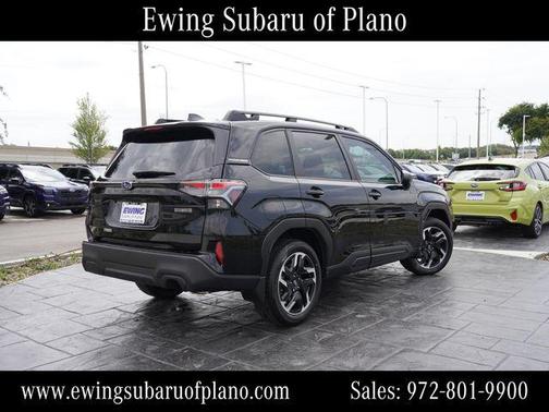 Crystal Black Silica 2026 Subaru Forester Hybrid Premium