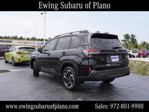 Crystal Black Silica 2026 Subaru Forester Hybrid Premium