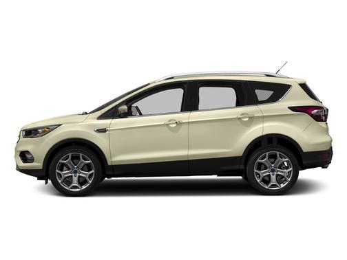 White Gold Metallic 2017 Ford Escape Titanium