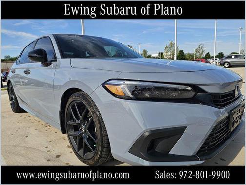 Sonic Gray Pearl 2023 Honda Civic Sport
