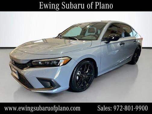 Sonic Gray Pearl 2023 Honda Civic Sport