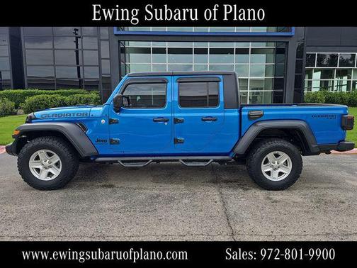 Hydro Blue Pearlcoat 2020 Jeep Gladiator Sport S