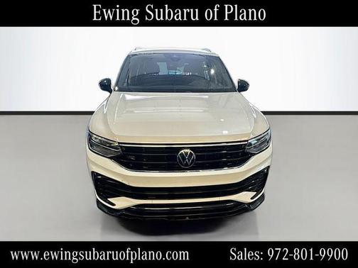 Opal White Pearl 2023 Volkswagen Tiguan 2.0T SE R-Line Black