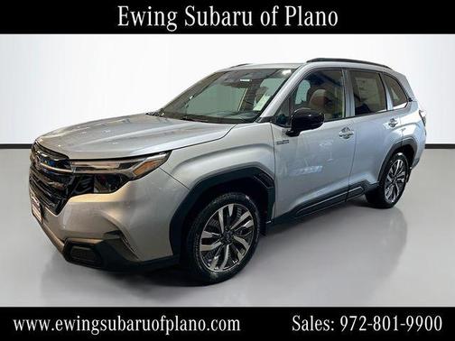 Ice Silver Metallic 2026 Subaru Forester Hybrid Touring