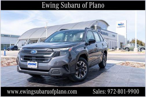 Gray Metallic 2026 Subaru Forester Base