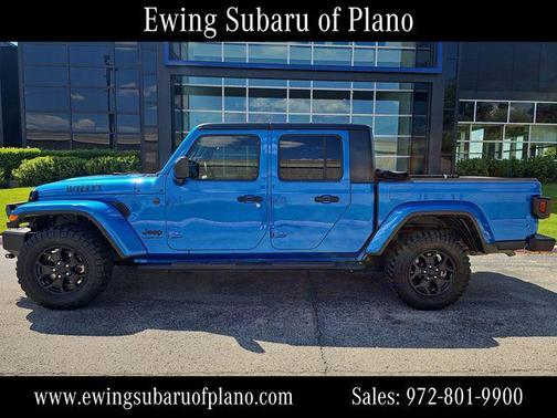 Hydro Blue Pearlcoat 2023 Jeep Gladiator Willys 4x4
