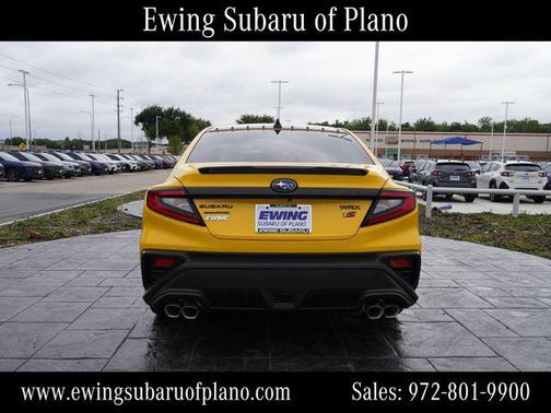 Yellow 2026 Subaru WRX Base