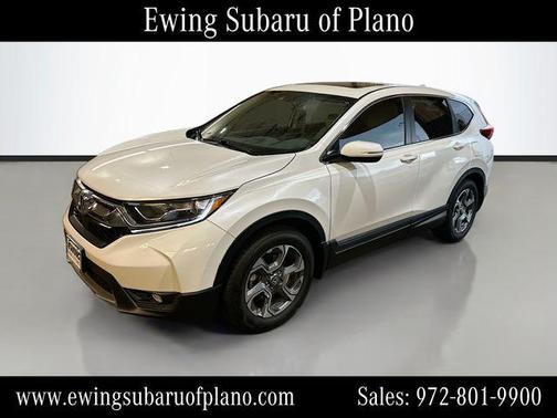 Platinum White Pearl 2019 Honda CR-V EX