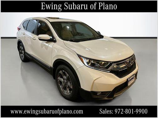 Platinum White Pearl 2019 Honda CR-V EX