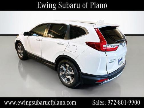 Platinum White Pearl 2019 Honda CR-V EX