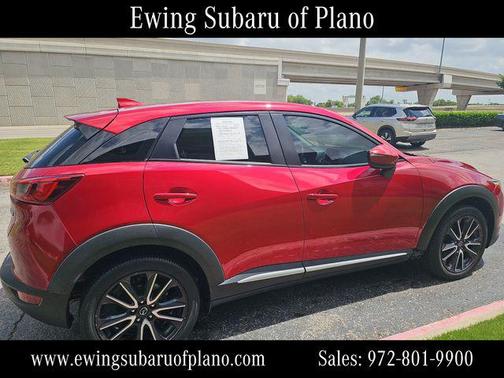 Soul Red Metallic 2018 Mazda CX-3 Grand Touring