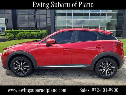 Soul Red Metallic 2018 Mazda CX-3 Grand Touring