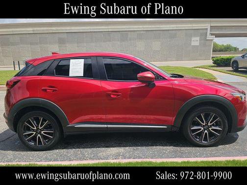 Soul Red Metallic 2018 Mazda CX-3 Grand Touring