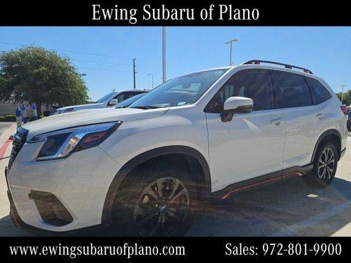 Crystal White Pearl 2024 Subaru Forester Sport