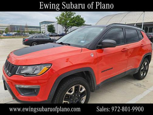 Spitfire Orange Clearcoat 2017 Jeep New Compass Trailhawk