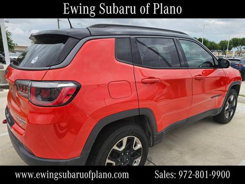 Spitfire Orange Clearcoat 2017 Jeep New Compass Trailhawk