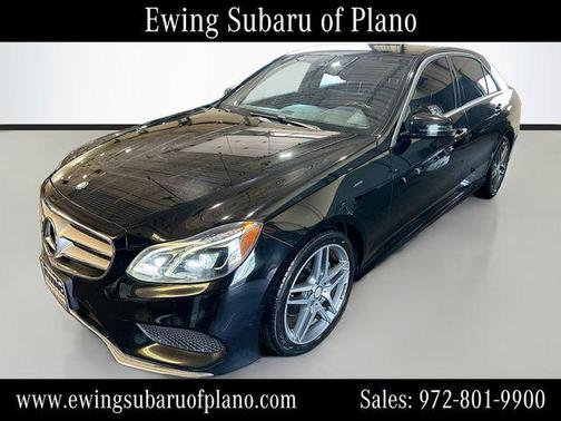 Black 2016 Mercedes-Benz E-Class E 350