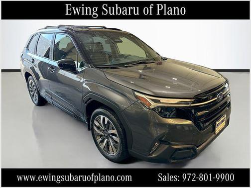 Magnetite Gray Metallic/Crystal Black Silica 2025 Subaru Forester Hybrid Touring