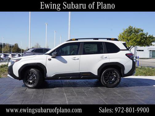 Crystal White Pearl 2026 Subaru Forester Wilderness