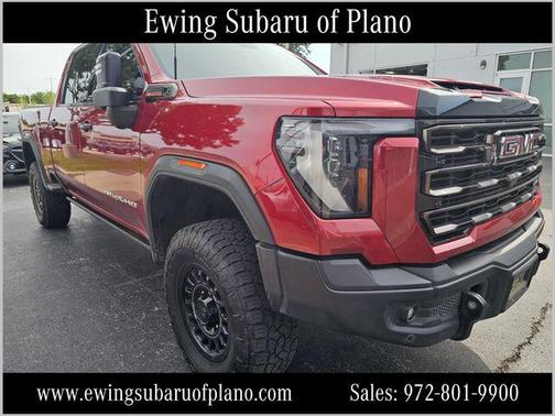 Volcanic Red Tintcoat 2024 GMC Sierra 2500 AT4X