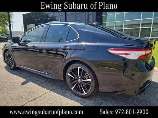 Midnight Black Metallic 2020 Toyota Camry XSE