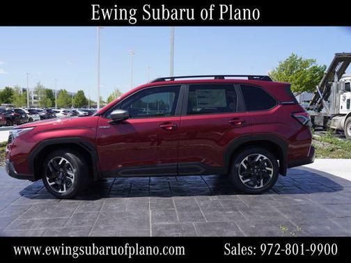 Crimson Red Pearl 2026 Subaru Forester Hybrid Limited