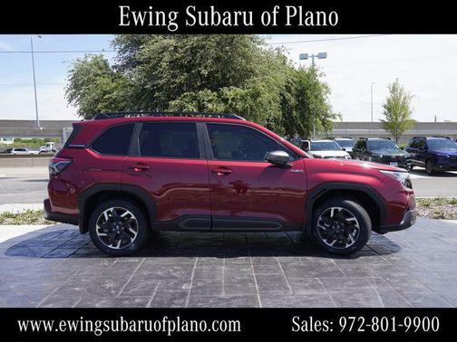 Crimson Red Pearl 2026 Subaru Forester Hybrid Limited