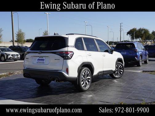 Crystal White Pearl 2026 Subaru Forester Hybrid Touring