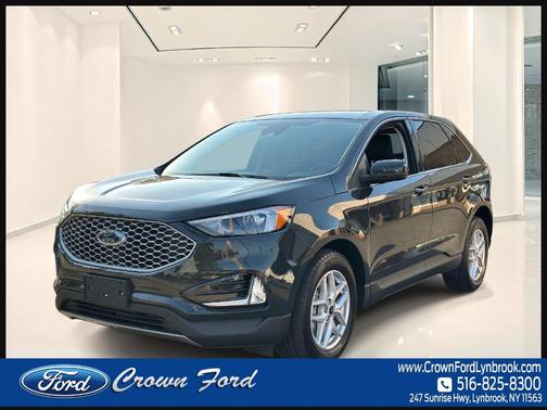Forged Green Metallic 2023 Ford Edge SEL